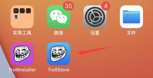 iOS15.6 支持 trollstore 工具？